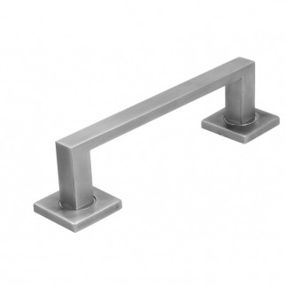 MANILLON ROSETA CUADRADA NIQUEL MATE/BRILLO INOX 4120...