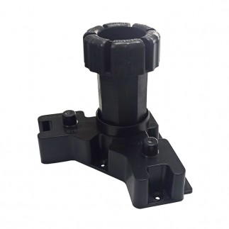 PATA DE COCINA REFUERZO CORTO PREMIUM C/TETON 10 CM NEGRO...