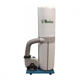 ASPIRADOR DE-203/1 1+1 MONOFASICO 3 HP 107026 WOODMAN