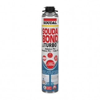 T.ESPUMA POLIUR. P/PISTOLA 750 ML. SOUDABOND TURBO GUN...