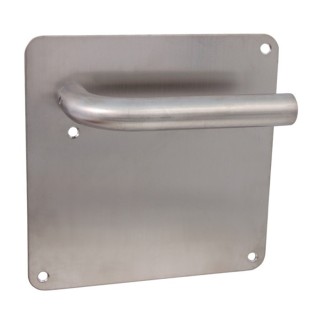 J.MANILLAS C/PLACA CUADRADA INOX L CURVA 170X170 5039 DiMani