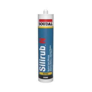 T.SILICONA NEUTRA BLANCA 300 ML. 119303 SILIRUB N SOUDAL