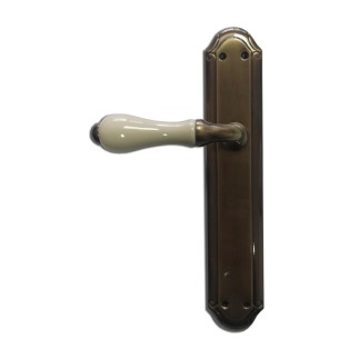 J.MANILLAS C/PLACA K-95 00 BRONCE INGLES MARFIL HERRAJES...