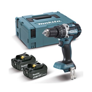 TALADRO COMBINADO 18 V LI-ON (2 BAT.) DHP484RTJ MAKITA