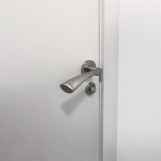Emuca Cilindro cerradura tipo pera para puertas, 30 x 30 mm, embrague  simple, leva larga, con