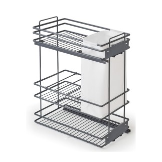 BOTELLERO/PANERO VERSATIL OVAL GRAFITO ALT.80 MOD.15...