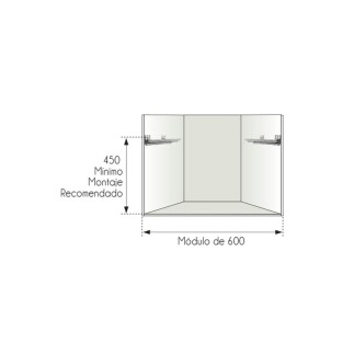 CONTENEDOR RESIDUOS 8+12+12+24L. MOD.60 SQUARE F33056 P400 2