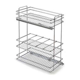 BOTELLERO OVAL CROMO ALT.80 MOD.25 F20925-80 P400