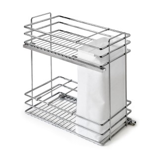 BOTELLERO/PANERO VERSATIL OVAL CROMO ALT.70 MOD.40...