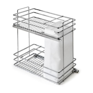 BOTELLERO/PANERO VERSATIL OVAL CROMO ALT.80 MOD.35...