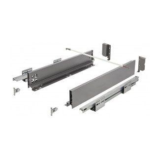 KIT CAJON PUSH AXISPRO H167 FONDO 500 MM. ANTRACITA...