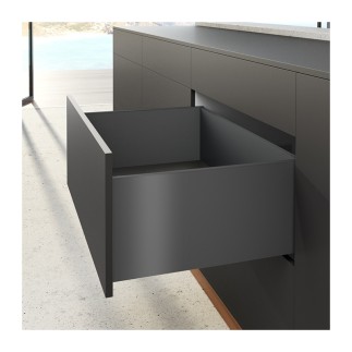 SET CAJON FINO H251/350MM ANTRACITA QUADRO AVT YOU HETTICH