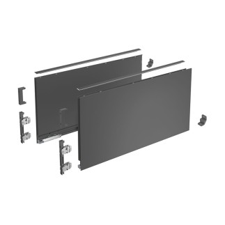 SET CAJON FINO H251/400MM ANTRACITA QUADRO AVT YOU HETTICH 2