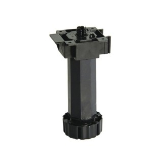 PATA DE COCINA REFUERZO CORTO 19 CM NEGRO 59520 JUYPAL