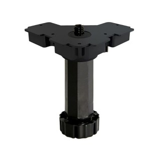 PATA DE COCINA REFUERZO CORTO PREMIUM C/TETON 19 CM NEGRO...