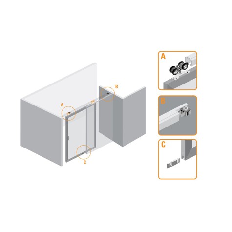 J.ACCESORIOS C/GUIA U-21 DN-80 CF 2...