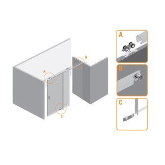 J.ACCESORIOS C/GUIA U-45 DN-50 CF 2 MT. 10120217270 DUCASSE 2