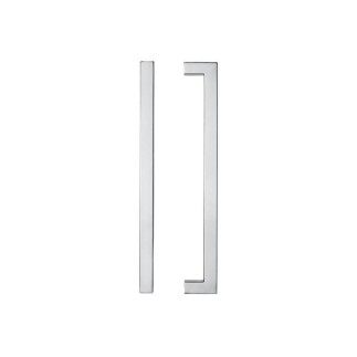 MANILLON PTA. BARRA CUADRADA D.25MM. 25X400 L=425MM. INOX...