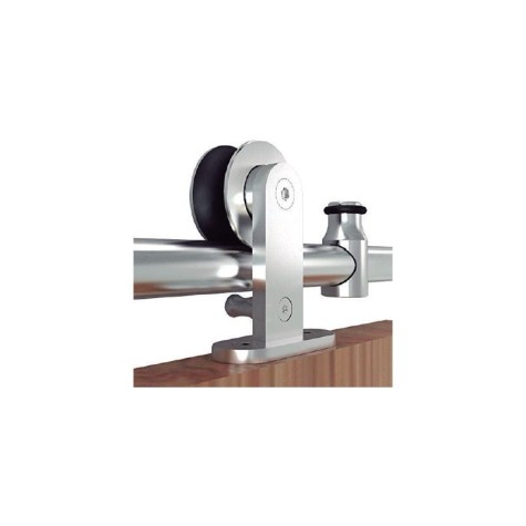 SISTEMA CORREDERA INOX P/PTA MADERA (SIN BARRA) MOD. 12023 HD