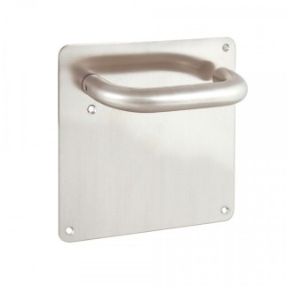 J.MANILLAS C/PLACA CUADRADA INOX U CURVA 170X170...