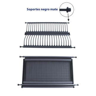 J.ESCURREPLATOS INOX DE 100 ANTRACITA/GRAFITO 1090106100... 2