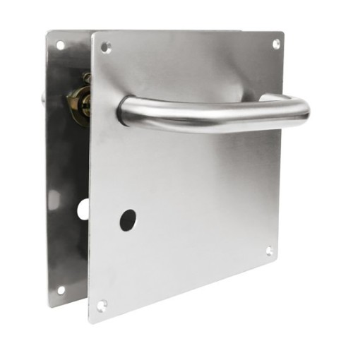 J.MANILLAS C/PLACA CUADRADA INOX U CURVA 170X170...