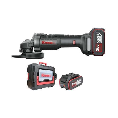 MINIAMOLADORA KUH02.2 115MM. 4AH 2 BAT. 11044602000 KRESS