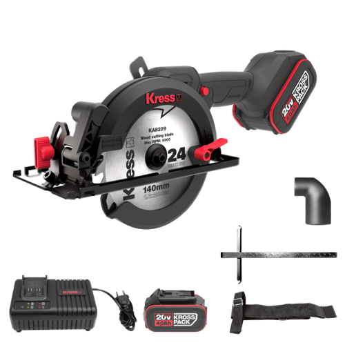 SIERRA CIRCULAR KUE11 140MM. 20V. 2 BAT. 4AH 11059802000...