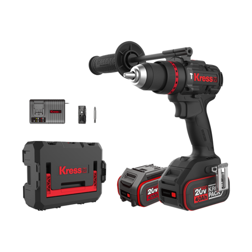 TALADRO PERCUTOR KUC33 20V. 4AH 2 BAT. 11097102000 KRESS