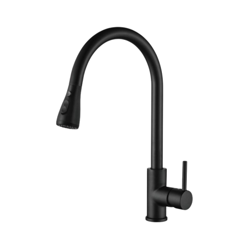 GRIFO MONOMANDO EXTRAIBLE FREGADERO NEGRO M22136B P685