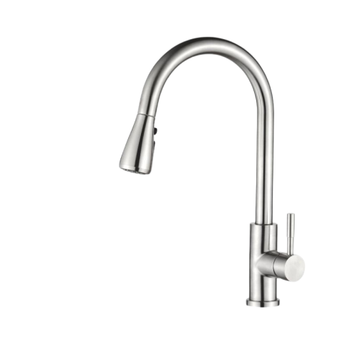 GRIFO MONOMANDO EXTRAIBLE FREGADERO INOX304 M22137 P685