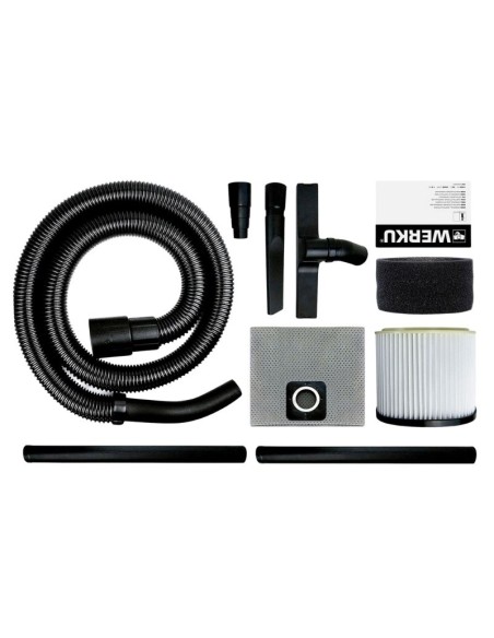 ASPIRADOR SECO-HUMEDO C/BOLSA 1200W 30L. WK402020 WERKU