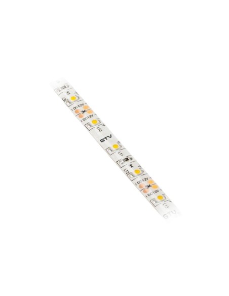 ROLLO 5 M.TIRA LED 24W 4000K 12V IP65 LD-3528-300-65-NE4P LUZ NEUTRA 8MM GTV