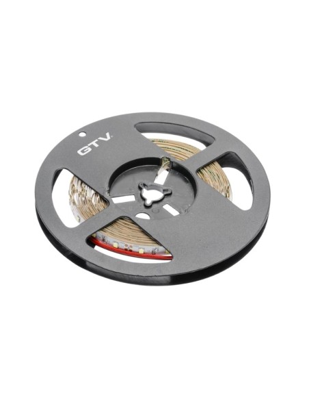 ROLLO 5 M.TIRA LED 33W 4000K 12V IP20 LD-2835-300-20-NE4N LUZ NEUTRA 8MM GTV