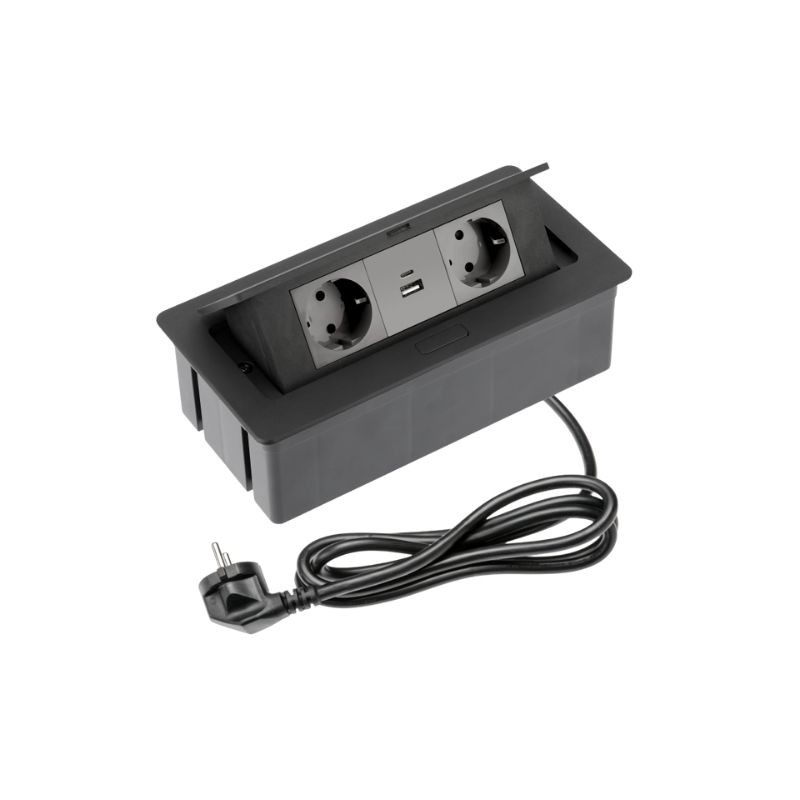 ENCHUFE P/MUEBLES EMPOTRADO...