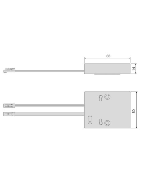 RECEPTOR WIFI RF PYXIS 12V(60W)/24V(120W) 5153720 GOOGLE ALEXA 5153720 EMUCA