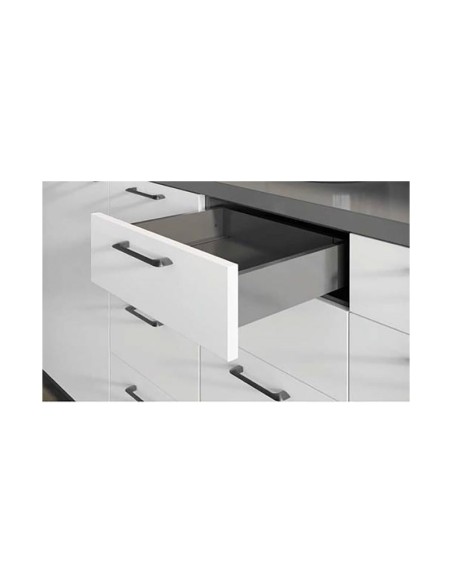 KIT CAJON AXISPRO H84 FONDO 550 MM.ANTRACITA PB-AXISPRO-KPL550A GTV