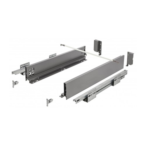 KIT CAJON PUSH AXISPRO H84 FONDO 300 MM. ANTRACITA...