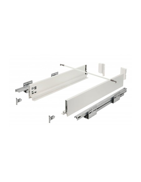 KIT CAJON PUSH AXISPRO H116 FONDO 300 MM. BLANCO PB-AXISPRO-P2O-KPL300B1 GTV