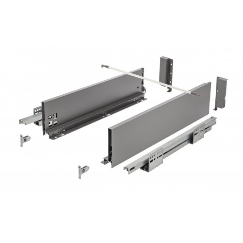 KIT CAJON PUSH AXISPRO H116 FONDO 400 MM. ANTRACITA...