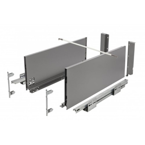 KIT CAJON PUSH AXISPRO H199 FONDO 350 MM. ANTRACITA...