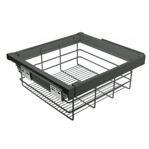 CAJON ELITE C/CESTO ALAMBRE 700MM (660-718) ANTRACITA...