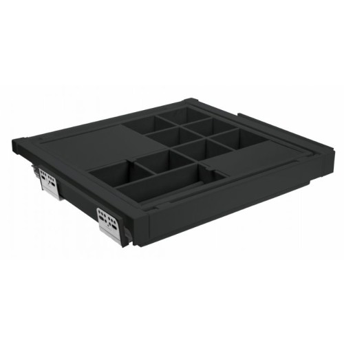 CAJON ELITE ORGANIZADOR/JOYERO 800MM (760-818) NEGRO...
