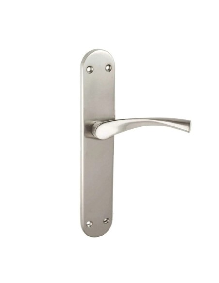 J.MANILLAS C/PLACA ALUMINIO OLA NIQUEL SATINADO MAPD-1 BECUSA