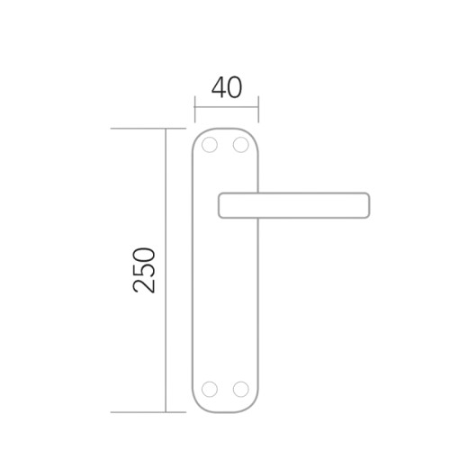 J.MANILLAS C/PLACA ALUMINIO OLA NIQUEL SATINADO MAPD-1... 2
