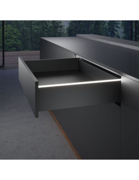 9326927 SET LED 500MM. ANTRACITA AVANTECH YOU HETTICH