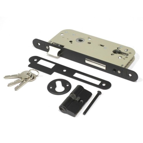 CERRADURA EMB. 85-50 NEGRA C/RED.CIL.60 7151 HD