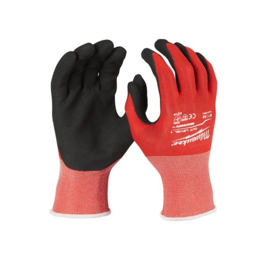 PAR GUANTES ANTICORTE NITRILO NIVEL A T.8/M CUT A GLOVES...