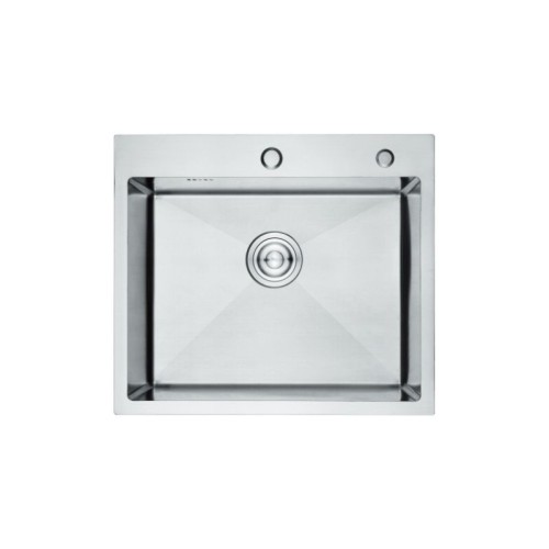 FREGADERO SOBRE ENCIMERA CUADRADO 550X450MM. (50-35) INOX...
