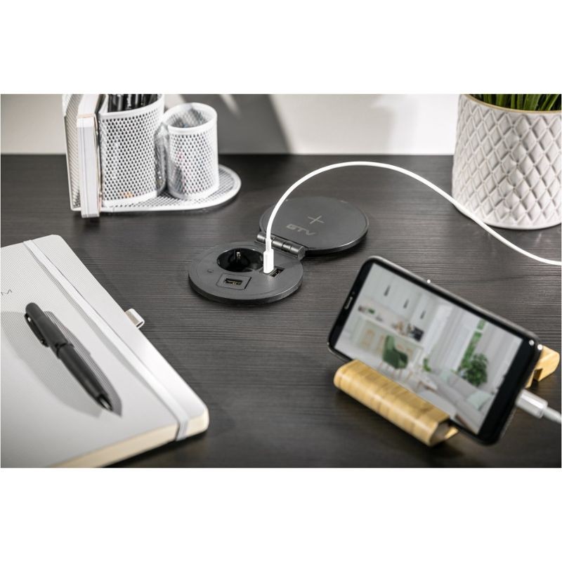ENCHUFE P/MUEBLE EMPOTRADO CHARGER...